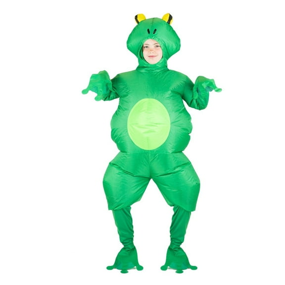 Bodysocks Green Frog Inflatable Costume for Kids (age 5-11)