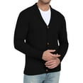 thumbnail image 6 of MLANM Men Cardigans V Neck Casual Knitted Sweaters Buttons Warm Jumpers Lightweight Long Sleeve Knitwear, 6 of 8