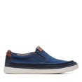 thumbnail image 1 of Clarks Men's Gereld Step Slip-On Sneaker Navy Combi - 26164649, 1 of 7