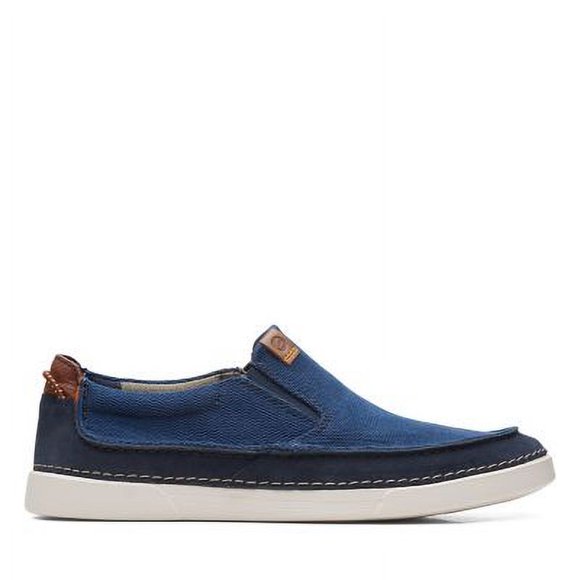 Clarks Men's Gereld Step Slip-On Sneaker Navy Combi - 26164649