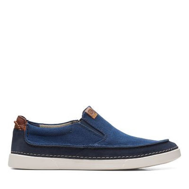 Clarks Men's Gereld Step Slip-On Sneaker Navy Combi - 26164649