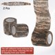 thumbnail image 4 of Uxcell 3 Rollos de Cinta Camuflaje 2IN x 14.76FT, Cinta Autoadhesiva Impermeable No Reflectante para Escalada al Aire Libre, ACUCamo, 4 of 7