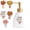 A, variant on Seasonal Soap Dispenser Magnetic Set with Interchangeable Resin Ornaments, Decorative Refillable Soap Pump for Bathroom Kitchen, Gift for Easter and Mother’s Day