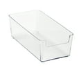 thumbnail image 2 of Simplify 3 Pack Small Rectangular Drawer Organizer, 7.72" L x 3.74"W , Clear, 2 of 8