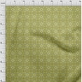 thumbnail image 4 of oneOone Cotton Silk Lime Green Fabric Asian Block Sewing Material Print Fabric By The Yard 42 Inch Wide, 4 of 4