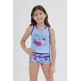 thumbnail image 2 of Disney Lilo & Stitch Angel Racerback UPF 50+ Tankini Top and Swim Shorts Outfit Set Little Kid to Big Kid, 2 of 5