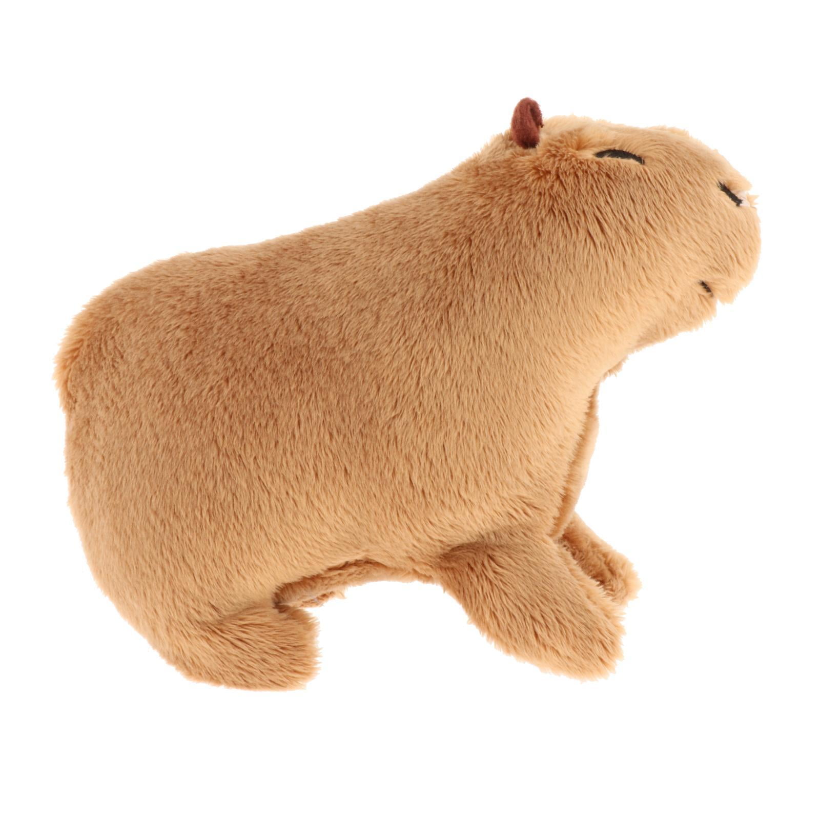 Capybara Soft Plush Animals Doll Cute Lovely Plushie Brown Stuffed Kids Gift Toy
