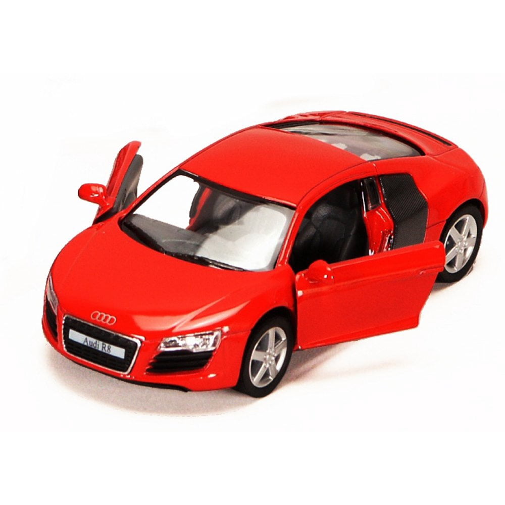 Audi R8, Red Kinsmart 5315D 1/36 scale Diecast Model Toy Car (Brand