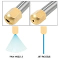 thumbnail image 2 of Jethose Pressure Washer,Jet Hose Water Pressure,2 in1 High Pressure Power Washer for House,2 Nozzles and Quick Connect, for Cars, Patios, Fences, Windows, 2 of 7