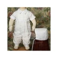 thumbnail image 2 of Boys Poly Cotton Coverall Set with Pin Tucking and Button Ornamented Waistband, 2 of 2