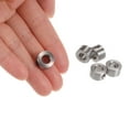 thumbnail image 4 of 10 Packs Set Screw Collars 6mm Bore Stainless Steel Shaft Collars, 12mm OD, 7mm Width, Gear Stopper Wheel Collar, 4 of 5