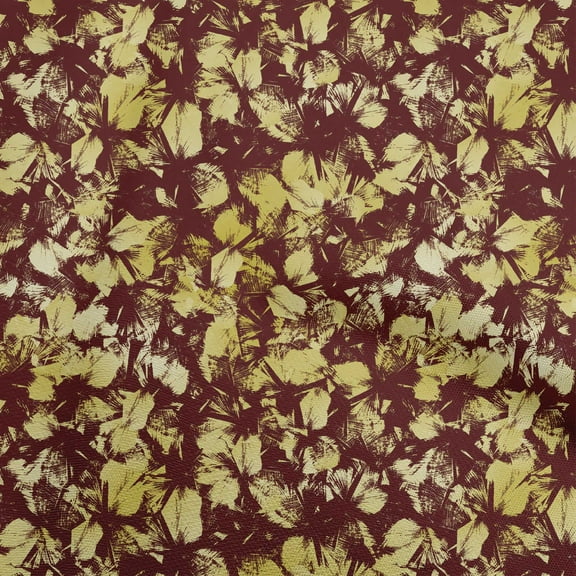 oneOone Viscose Chiffon Brown2 Fabric Abstract Quilting Supplies Print Sewing Fabric By The Yard 42 Inch Wide