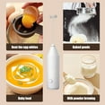 thumbnail image 5 of Handheld Milk Frother | Mini Electric Coffee Frother Whisk | Cappuccino Creamer | 15-Second Foam Maker | Portable for Coffee, Milk, Eggs & Sauces | Requires 2 AA Batteries, 5 of 7