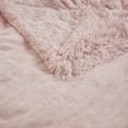 thumbnail image 4 of Serta Leena Shaggy Faux Fur Heated Throw Blanket, Electric Throw Blanket 50x60 inch, Blush, 4 of 10