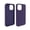 Dark Purple, variant on Liquid Silicone Soft Microfiber Case for iPhone 15 Pro