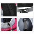 thumbnail image 4 of Travel Pet Dog Carrier Puppy Travel Mesh Backpack Front Portable Shoulder Bag D_y, 4 of 5