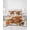 Brown, Chestnut Brown, Copper, Maroon, variant on Quilts Twin Size, Fox Thanksgiving Soft Comforter Bedding Set for Bed, Fall Pumpkins Leaves Rustic Lightweight Quilted Bedspread with Pillow Cover(2 Pieces) for All Season, 68x86 Inch