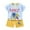 A168-Light Blue, variant on Hessimy Toddler Boy Print Short Sleeve Shirt & Casual Shorts Set Summer Outfits Clothes,Summer Essential（Yellow,3-4 Years)