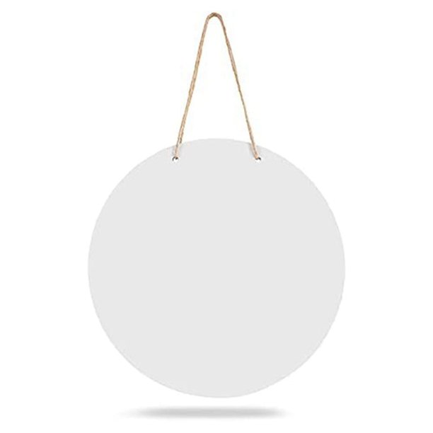 PCFVRKA Sublimation Blank Wooden Door Hanger Blank Sign Door Hanger