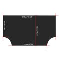 thumbnail image 4 of Magnetic Car Sunshade Cover Car Windshield Snow Sunshade Sunscreen Universal Car Windscreen Frost Cover, 4 of 12