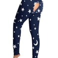 thumbnail image 3 of DYMADE Women Plus Size Printed Button Flip Romper Pajamas, 3 of 3