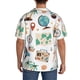 thumbnail image 3 of Fotbe Travel1 Camisa Estampada de Manga Corta para Hombre, Casual de Verano, Estilo Playero, Sin Arrugas-4X-Large, 3 of 5
