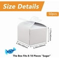 thumbnail image 2 of Butterfly Candy Boxes,50pcs White Butterfly Party Wedding Favour Boxes Decoration Sweets Boxes Party Gift Boxes for Wedding, Birthday, Baby Shower, Christmas, Party, 2 of 5