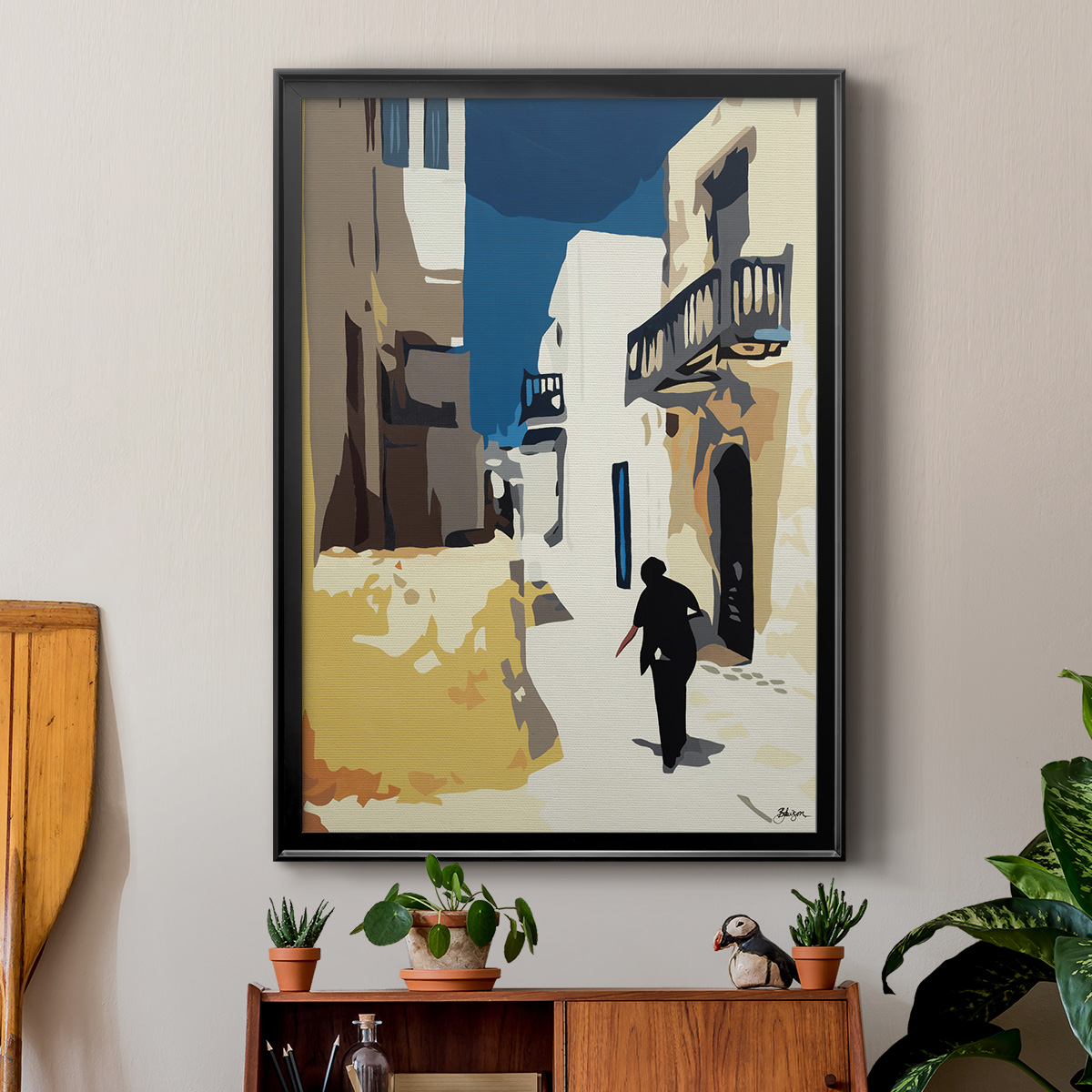 Mykonos 3 Premium Framed Print - Ready to Hang