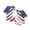 A005- White, variant on Dog Shirt for Large Dogs Small Dogs Medium Dogs Patriotic Pet Clothes American Flag Print Lightweight Dog T Shirt for Independence Day White
