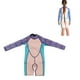 thumbnail image 5 of Traje de Baño para Niños Pantalones Cortos de Manga Larga Traje de Neopreno para Niños de 25 MM Traje de Baño de Surf de Invierno para Niños Pequeños para Niñas y Niños ANGGREK  Otros, 5 of 8