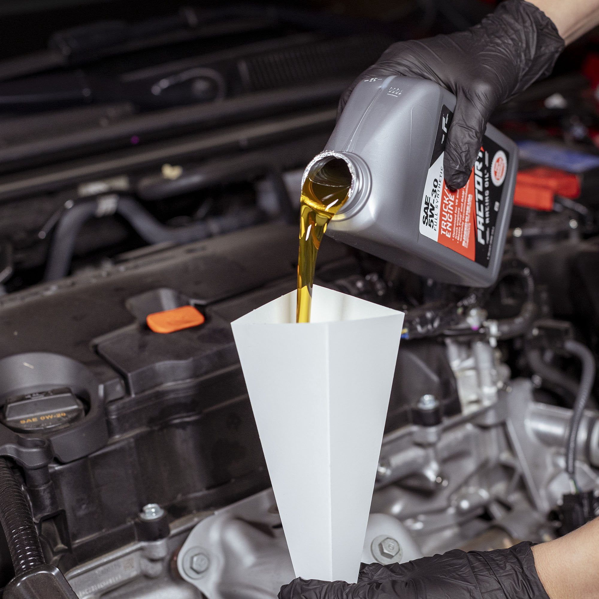 Factory Racing Parts Oil Change Kit Compatible With Dodge Durango 3.6L 2016-2020 0W-20 Full Synthetic Oil - 6 Quarts
