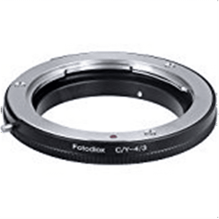 Fotodiox Lens Mount Adapter, Contax Yashica (c/y or cy) Lens to OM 4/3 (Four Thirds) Mount Camera Adapter, for Olympus E-1, E-3, E-10, E-20, E-30, E-300, E-330, E-400, E-410, E-420, E-450, E-500,