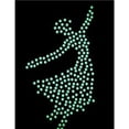 thumbnail image 4 of 100 Uds. Estrellas 3D que brillan en la oscuridad pegatinas de pared luminosas para la decoración del hogar de la sala de estar de la habitación de los niños Xemadio HMHZ312-1, 4 of 5
