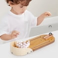 thumbnail image 3 of MasteelfCA 1 Set Mini Bowling Set Tabletop Bowling Game Mini Bowling Game Home Bowling Set Bowling Game For Kids, 3 of 8