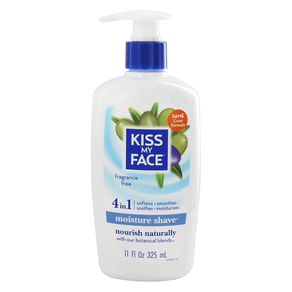 Kiss My Face Moisture Shave Fragrance Free 11 fl. oz.