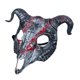 thumbnail image 2 of Máscara de Halloween Yuyangstore disfraz de oveja para carnaval y festival Rojo, 2 of 8