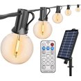 thumbnail image 1 of Luces de hadas LED, luces de hadas para exteriores 25 G40 2.5W Bombillas de repuesto IP45 Luces de hadas para interiores y exteriores a prueba de agua para jardín Patio Cafe - Blanco cálido [Clase de eficiencia energética A+++](Control remoto de 8 funciones) oso de fresa Electrónica, 1 of 5