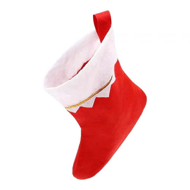 Medias Navideñas, Decoración Colgante para árboles de Navidad, Medias Colgantes Medias Navideñas Medias Navideñas para Chimenea, para Festivales de Pa y rojo