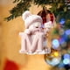 thumbnail image 3 of Snowman Letter Christmas Tree Holiday Decoration Pendant, Festive Ornament for Xmas Decor, Home Holiday Party Gift, Merry Snowman Hanging Decor, 3 of 6