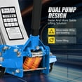 thumbnail image 6 of Ktaxon 3 Ton Floor Jack, Low Profile Hydraulic Car Jack for SUVs & Trucks, Blue, 6 of 7