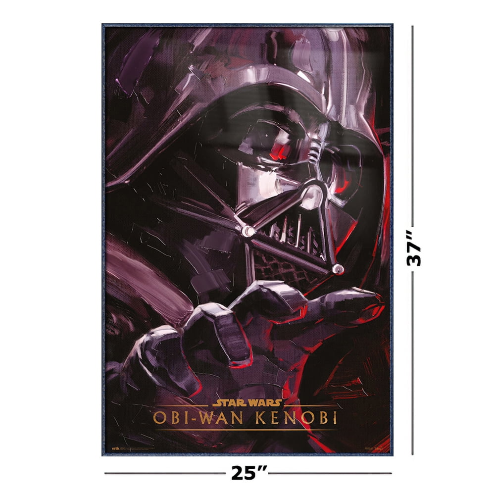 Star Wars: Obi-Wan Kenobi - Framed TV Poster (Darth Vader) (Size: 24