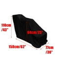 thumbnail image 4 of Snow Blower Cover Waterproof Heavy Duty Snow Thrower Cover Protector All Weather Outdoor Protection 62"x30"x43", 4 of 10