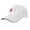 white, variant on 250th Anniversary 250 Years Americans 1776 4th of July Patriotic Sandwich Brim Hat, Cycling Cap, Polyester, Fits 22-23" Head - crimson