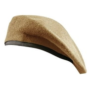 Men Wool Blend Berets Adjustable Army Military Type Hat Artist Cap Beanies