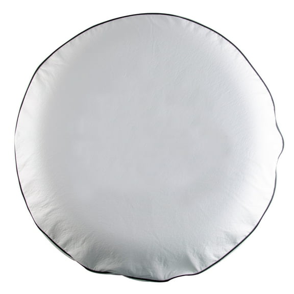 Makerz 267 Universal Spare Tire Cover with PVC Thickened Leather and Waterproof Vinyl Coating - Fits 29.75" Tire Diameters
