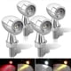 thumbnail image 2 of Chrome Motorcycle Led Turn Signal Lights Drl Light Bullet Flasher Indicator Blinker Led Brake Lamp 12v For Honda Suzuki Kawasaki, 2 of 4