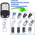 thumbnail image 3 of DDcafor Garagedörröppnare, Fjärrkontroll för Garagedörr för Novoferm Novotron Handhållen Sändare 502 MAX43-2 512 MIX43-2 504 MIX43-4 433.92 MHz, 3 of 5