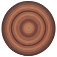 thumbnail image 2 of SAFAVIEH Braided Claes Bordered Reversible Area Rug, Orange/Rust, 3' x 3' Round, 2 of 11
