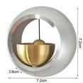 thumbnail image 6 of Eoperou Metal Shopkeepers Bell Loud Sound Front Door Hanging Aluminum Bass Bell Wind Chime Door Opening Doorbell Home Office Coffee Shop Entrance Decoration, 6 of 8