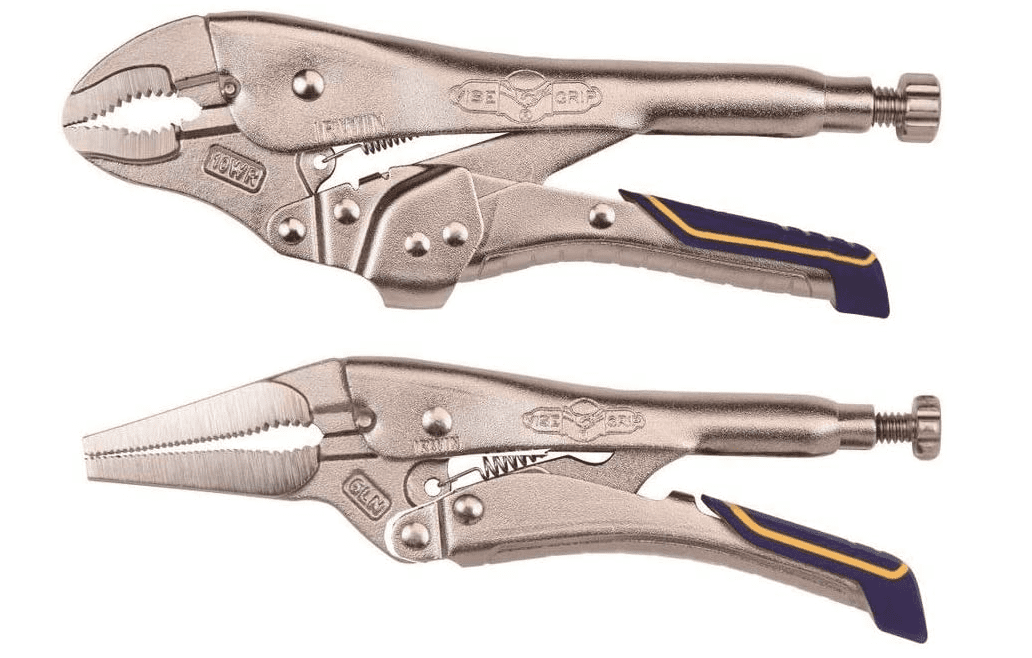 IRWIN VISEGRIP Locking Pliers (10Inch) & Linesman Pliers (6Inch